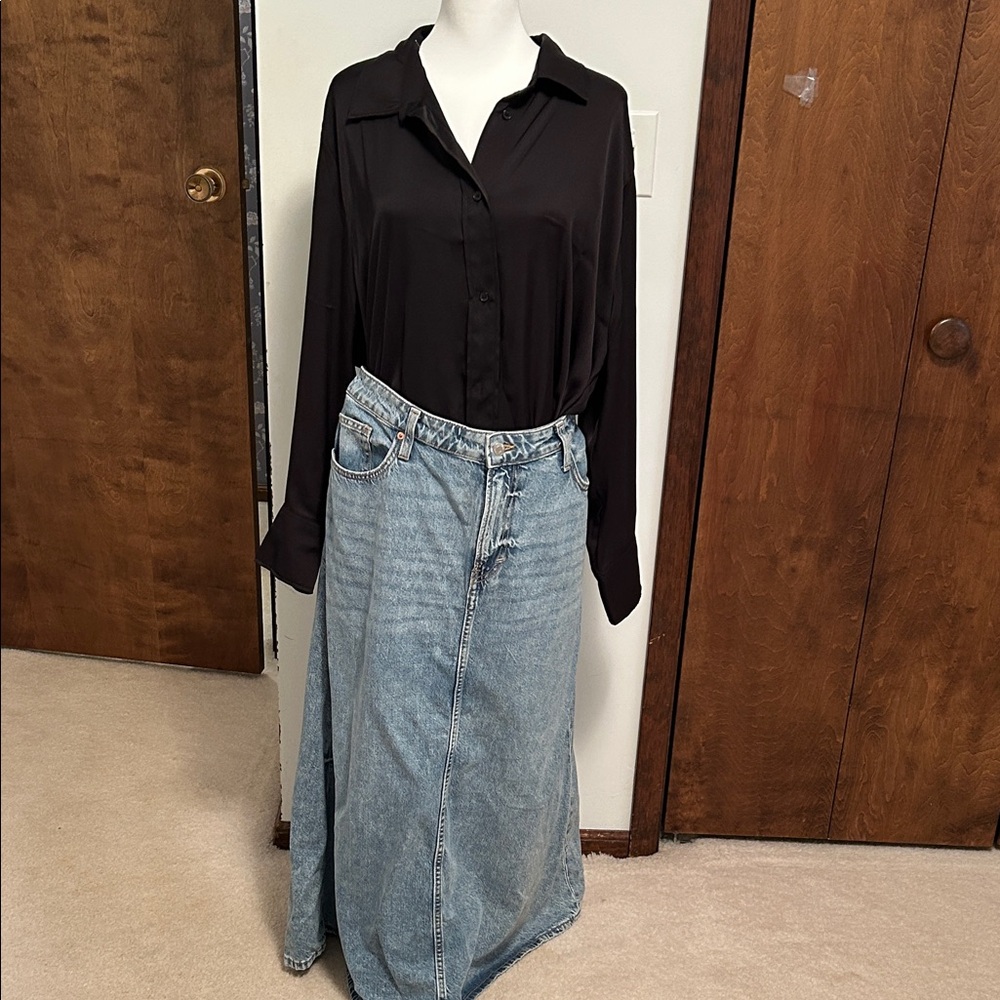 H&M Classic Black Blouse for Women